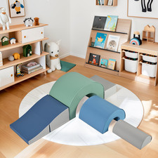 5-Piece Kids Climbing Toys for Toddlers, Foam Climbing Blocks for Babies, Kids C