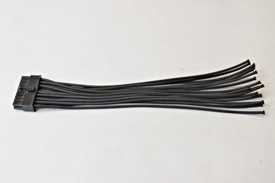 ATX 18P PSU Unterminated Sleeved Pigtail Cable 8'' Molex for Custom Power Supply