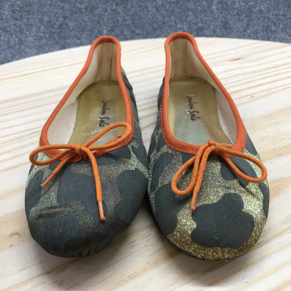 London Sole Shoes Womens 37 Ballet Flats Multicolor Round Toe Comfort Low Top - Image 4 of 4