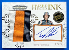 TRAVIS PASTRANA SIGNED 2012 SHOWCASE PRIZED PIECES INK GOLD #2/25 FIRESUIT RELIC