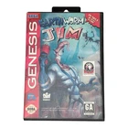 Earthworm Jim SEGA Genesis w/Box No Manual Tested Works