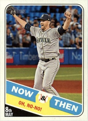 2018 Topps Heritage Now and Then #NT5 James Paxton - BB