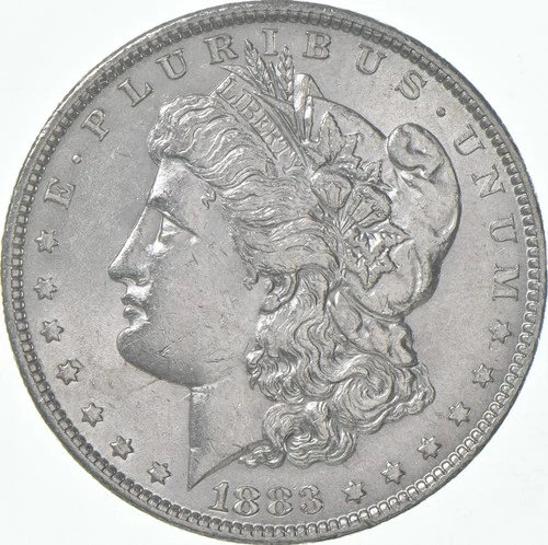 AU+ 1883-O Morgan Silver Dollar (1 coin) *8424