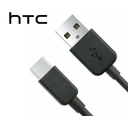 Cable de carga de datos genuino HTC USB-C para HTC 10 U Play U Ultra U11 U11+ U12+ - Imagen 1 de 2