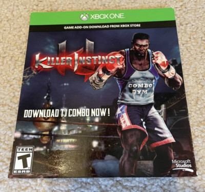 Xbox One Killer Instinct TJ Combo Bonus Character DLC Code