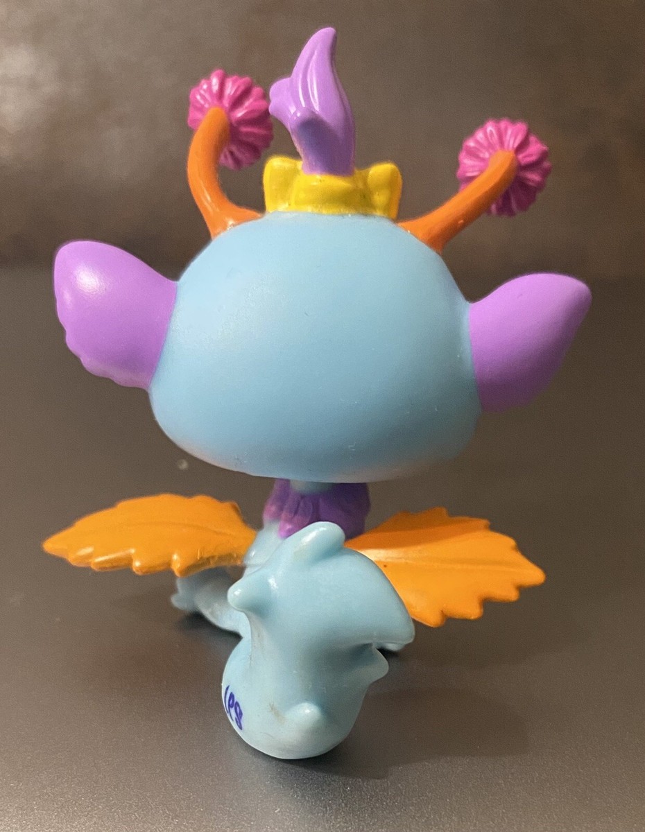 Figurine Littlest Pet Shop LPS #2798 Bébé Chauve-souris Elfe Orange - Occasion