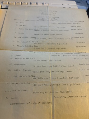 HOULTON MAINE RICKER Aquilo1935/1930High School/New Limerick Early History - Picture 15 of 19