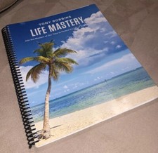 Tony Robbins Life Mastery Workbook Manual - LIMITED QUANTITY