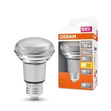 Osram LED Leuchtmittel Glas Reflektor R63 Star 3,3W = 40W E27 FS warmweiß 2700K