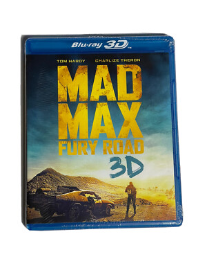 Mad Max: Fury Road (3D Blu-ray + Blu-ray + DVD +UltraViolet - BRAND NEW