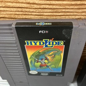Hydlide (Nintendo Entertainment System, NES, 1989) Authentic Cartridge