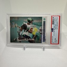 2022 Chronicles Luminance Update Rookies Platinum 1/1 Garrett Wilson PSA 8 Jets