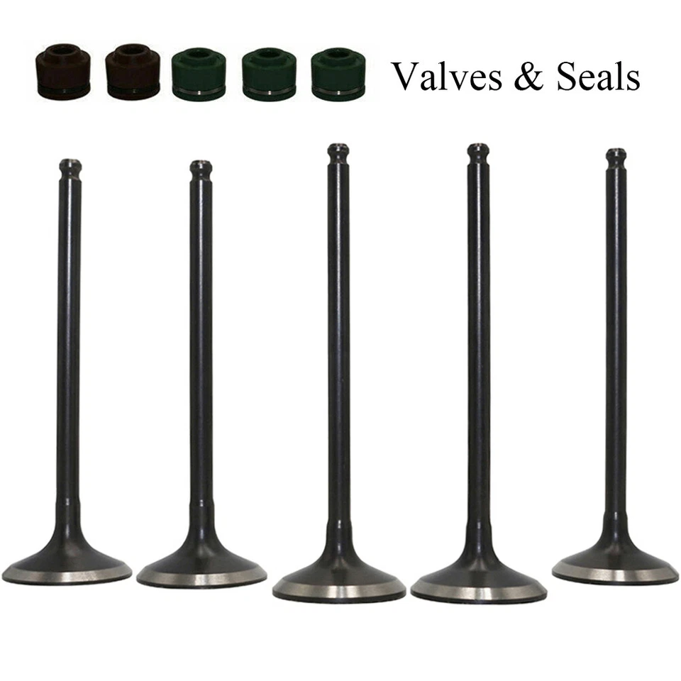 Juego completo de válvulas de admisión y escape para Yamaha YZ250F 2001-2013 YZ 250F WR250F Foto 2 de 4