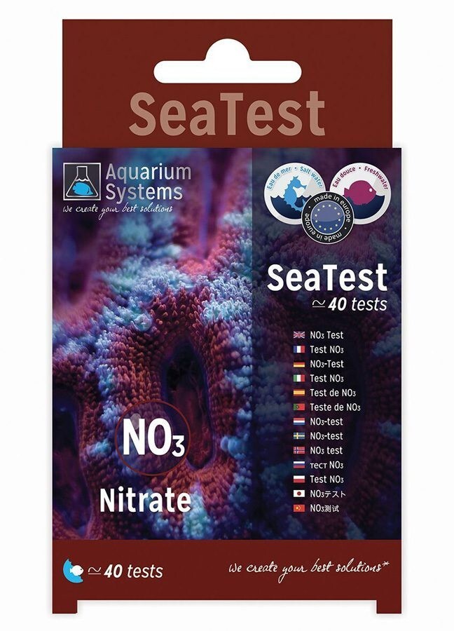 Aquarium systems nitrate marine test kit (40 test)