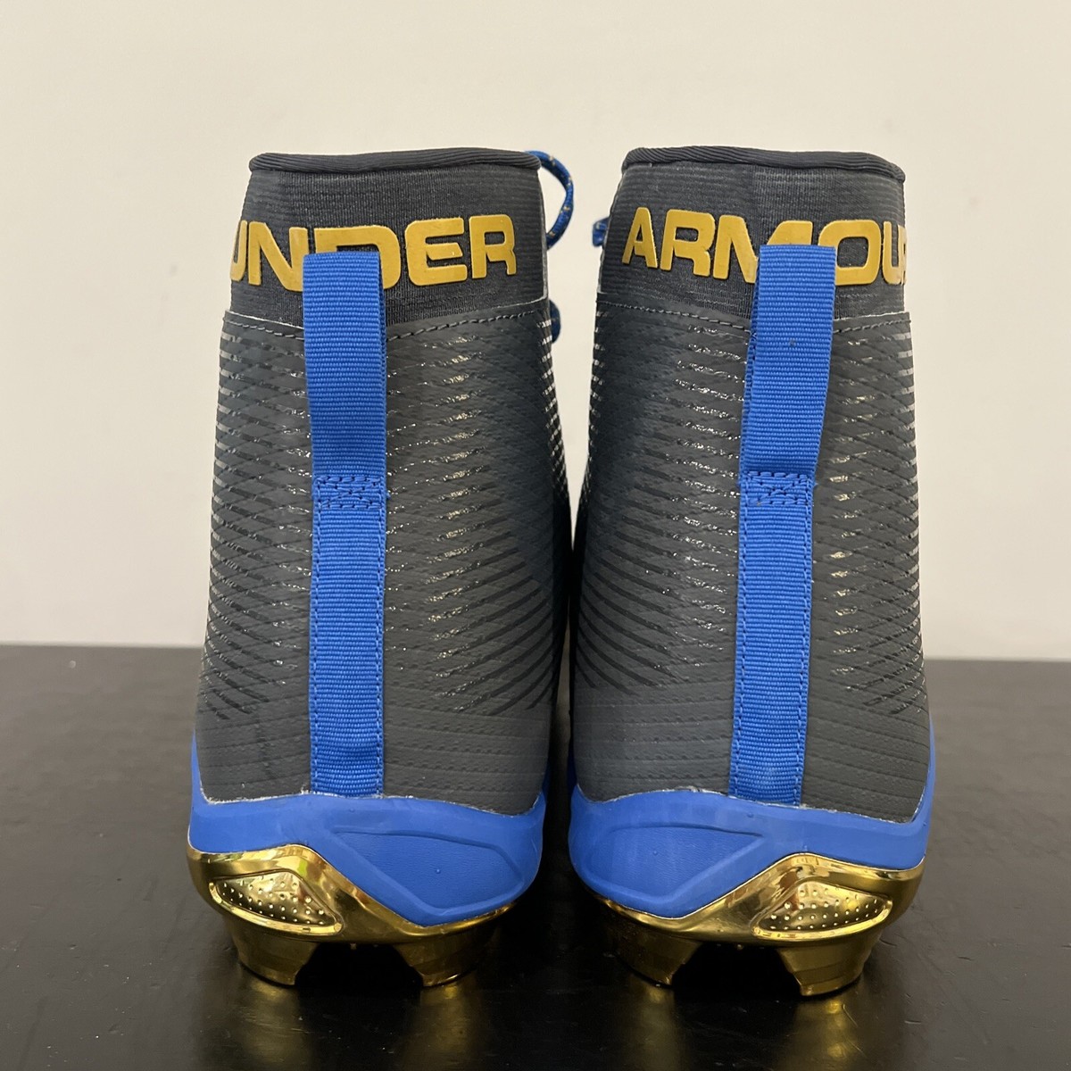 Size 18 Wide Under Armour Spine Hammer MC Football Cleats 
