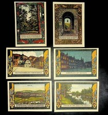 1921 Germany KAHLA 75 Phennig Banknote / Notgeld
