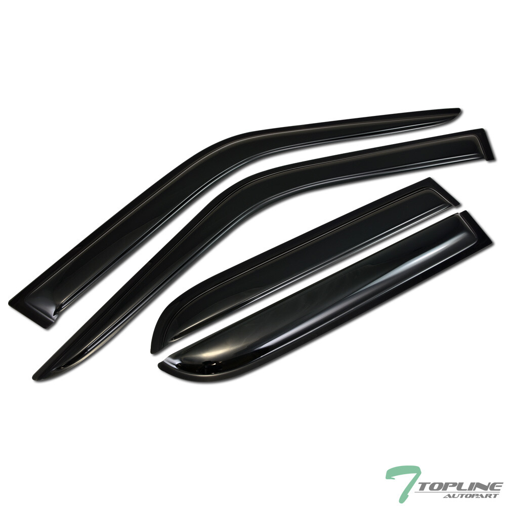 Topline For 1990-1995 Toyota 4Runner Sun Rain Guard Vent Shade Window Visors 4pc
