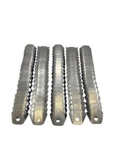 Trick Tabs Steel Weld Tab  1/4" Holes Off Road UTV RZR Rock Crawler 100 Pack