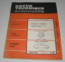 Revue technique Citroen DYANE