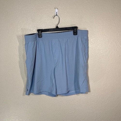 Rhone Shorts XXL Athletic Hybrid Stretch Light Blue 7" Inseam - Bild 1 von 6