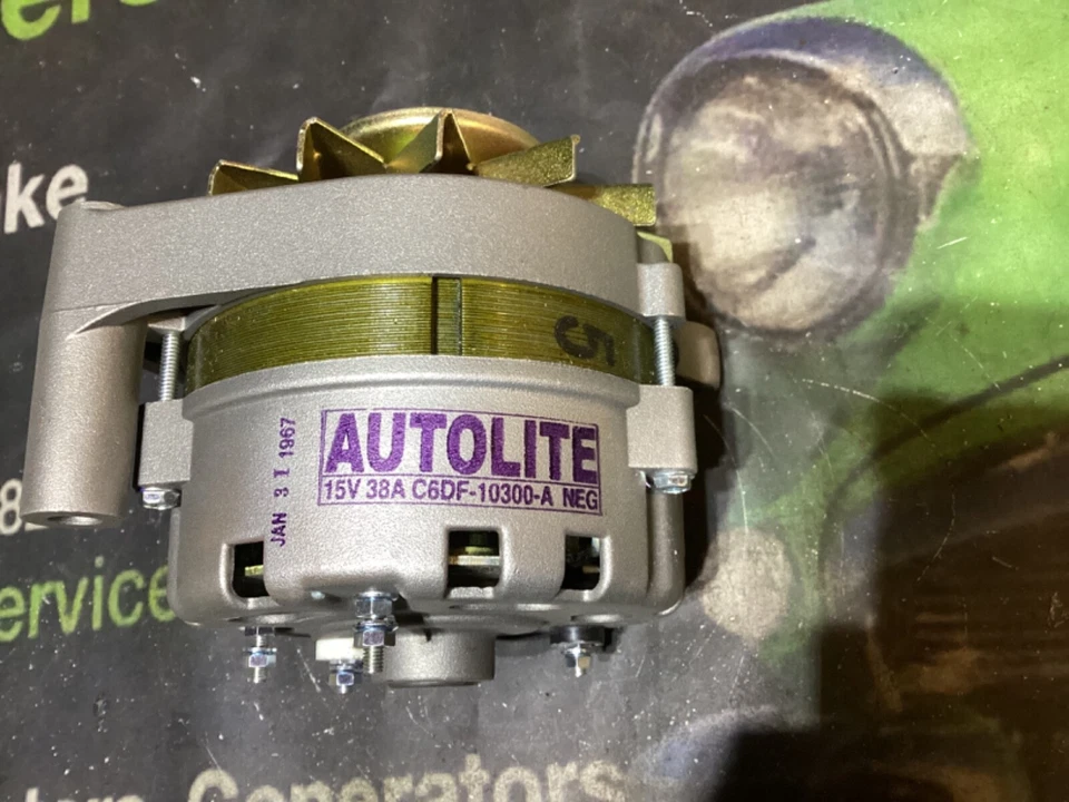 1967 MERCURY COMET    200ci , 289ci    + or -PS  ALTERNATOR C6DF-10300-A - Image 2 of 4