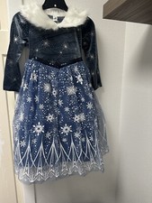 Children Cosplay Dress Elsa frozen Dress Halloween HOLIDAY Party Costume 6T