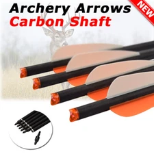 6x 16-22inch Archery Crossbow Carbon Arrows Bolts Target Hunting Shooting US