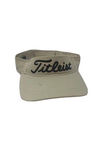 Titleist Golf Visor cream and Black 