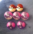 Pokemon 2000s Pokeball & Master Ball Vintage Vtg Masterball Toy Tomy Figure
