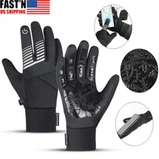 Winter Gloves Thermal Windproof Waterproof Touch Screen Warm Mittens Men Women