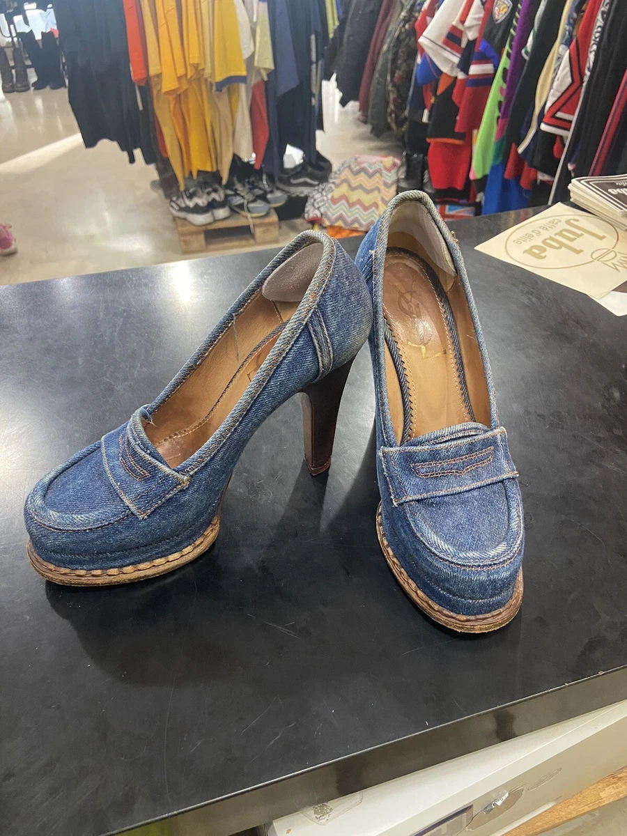 SCARPE TACCHI YVES SAINT LAURENT DONNA MODA INTROVABILI JEANS