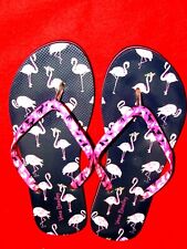 vera bradley flamingo flip flops