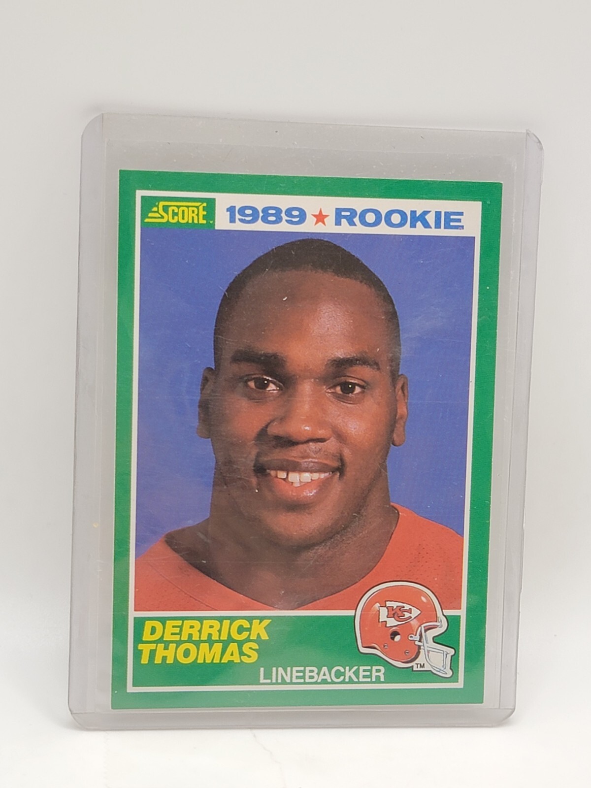 1989 Score - #258 Derrick Thomas (RC)