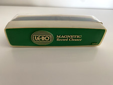Vintage LE-BO Magnetic vinyl Record Cleaner Brush Disc Washer Japan