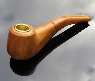 Wooden Tobacco Pipe Selection Chunky Hand Made Solid Bamboo Smoking Pocket  Pipes