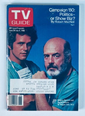 TV Guide Magazine June 28 1980 Gregory Harrison, Pernell Roberts Phoenix Ed.