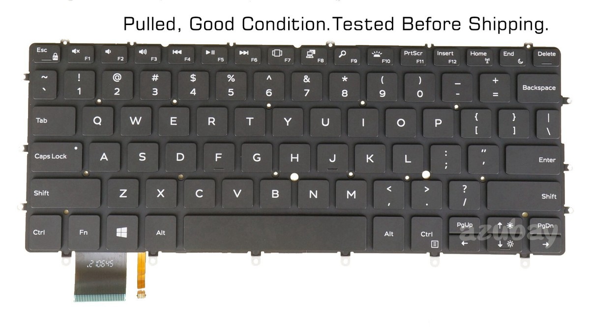 Keyboard for DELL XPS 9370 9380, XPS 13 7390 03CM18 06Y7DJ Backlit
