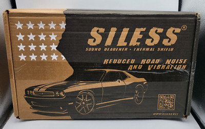 SILESS 157 mil 36 sqft Car Sound Deadening Automotive Foam & Heat insulation