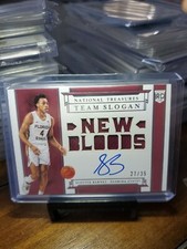 2021-22 National Treasures Collegiate Scottie Barnes Team Slogan RPA 27 /35 Auto
