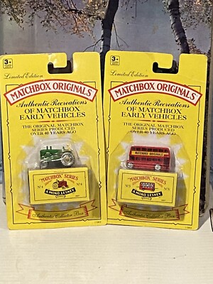 Vtg 1992 Matchbox Originals Limited Edition Collector Series (No 4 & 5)