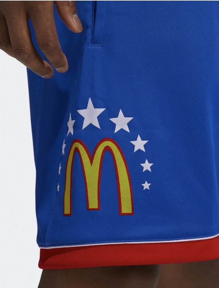 Adidas x Eric Emanuel McDonald's All American Jamfest Shorts Men's XXL GQ4114