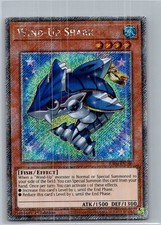 Yugioh Wind-Up Shark RA04-EN180 Platinum Secret Rare 1st Ed Near Mint