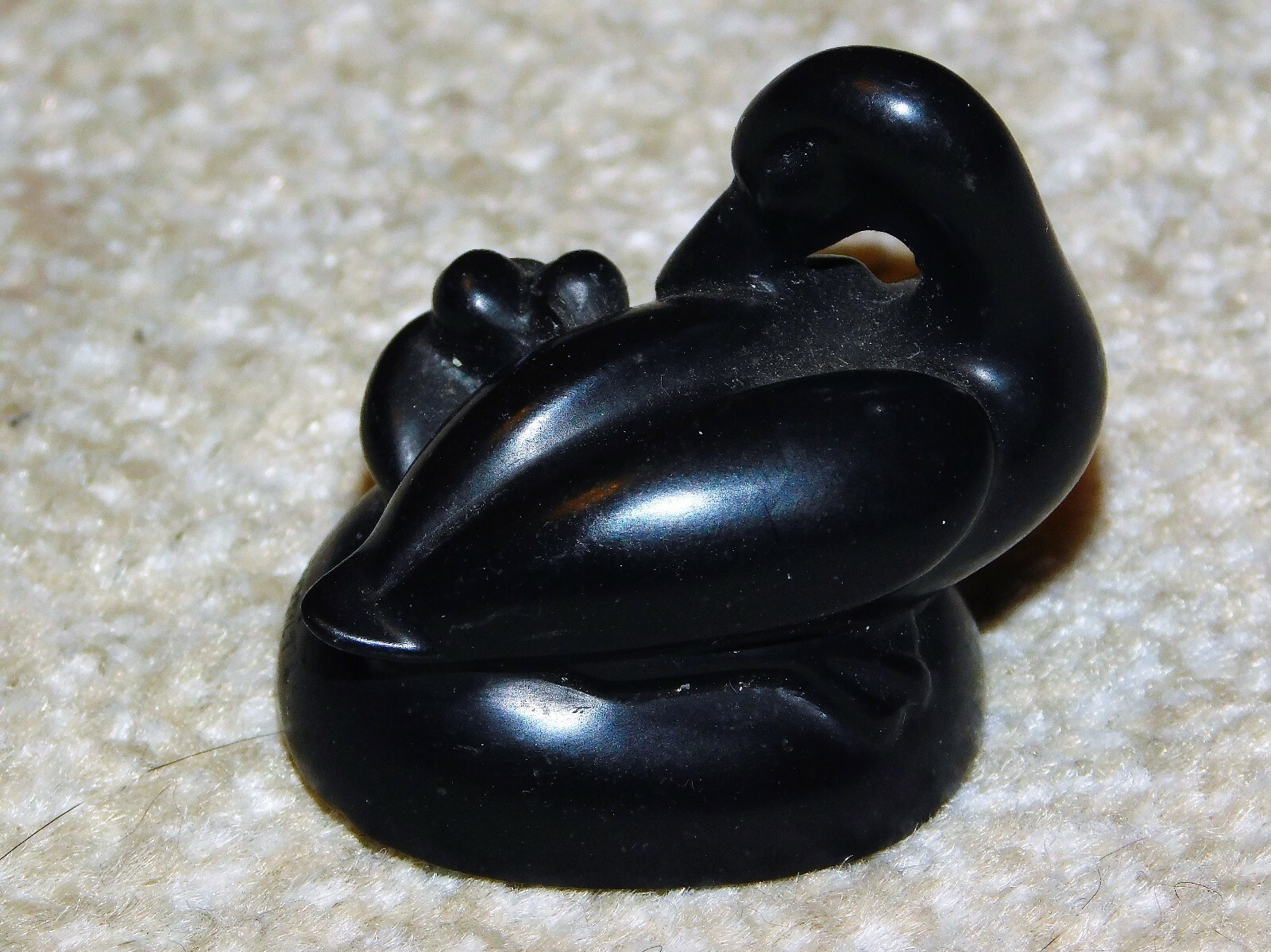 CAPELLA OF DARTINGTON J PECORINI BLACK DUCK DUCKLINGS MINIATURE capella-of-dartington-j-pecorini-black-duck-ducklings-miniature