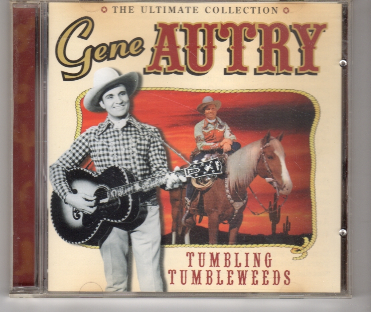 (HG808) Gene Autry, Tumbling Tumbleweeds - 1998 CD