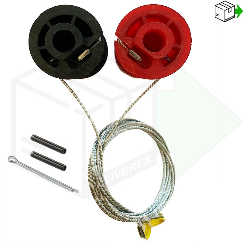 GENUINE Cardale Garage Door CD pro Safelift cone cable set Wessex