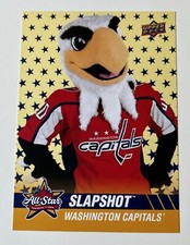NHL 2024 All Star Game Toronto Upper Deck Capitals SLAPSHOT Mascot Card
