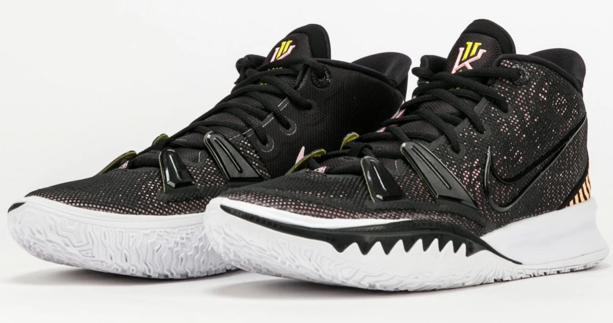Nike Kyrie 7 Black Yellow Pink CQ9326 Size UK 3.5 eBay