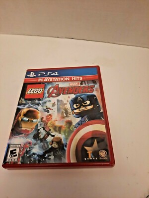 Lego Marvel Avengers PS4 Game with case no manual