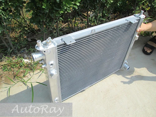 Radiador completo de aluminio para SAAB 9000 2,0 L/2,3 L/3,0 L 1991-1998 92 93 94 95 96 97 Foto 2 de 4