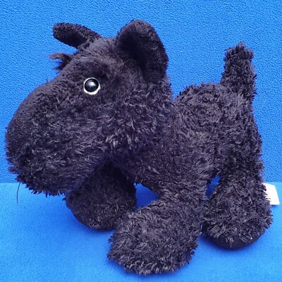 SIGIKID HUND SCHLENKER STOFFTIER KUSCHELTIER 20 CM DOG SCHWARZ PLÜSCHTIER